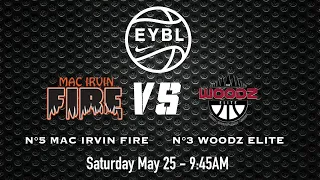 REPLAY NIKE EYBL 2019 - N°3 Mac Irvin Fire (8-1) vs N°5 Woodz Elite (8-1) - Top matchup