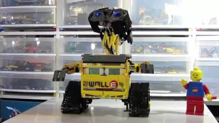 WALL-E made with LEGO MINDSTORMS in 2010