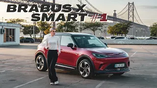 BRABUS X SMART #1 - meine erste Fahrt in Lissabon I NinaCarMaria