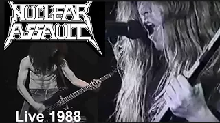 NUCLEAR ASSAULT - Live Netherlands 1988 (Thrash metal, Usa)