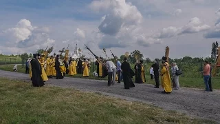 Крестное шествие на родину святителя Иоанна Шанхайского