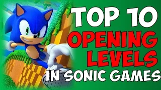 Top 10 Sonic Opening Levels - Diamond Bolt