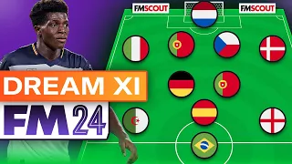 The GREATEST FM24 Wonderkid Dream 11 So Far | Football Manager 2024 Wonderkids