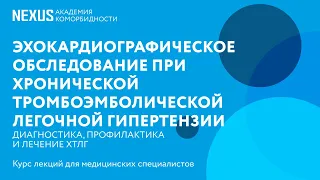 Эхокардиографическое обследование при хронической тромбоэмболической легочной гипертензии