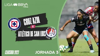 Resumen Cruz Azul vs Atlético de San Luis  | J3 - Liga BBVA MX Femenil