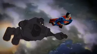 The Iron Giant's death scene but with Superman music