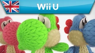 Yoshi's Woolly World - Cute amiibo patterns! (Wii U)