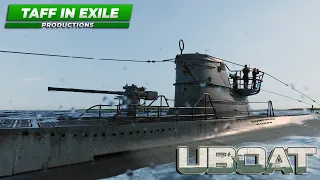 Uboat | U-552 | Burning Oil