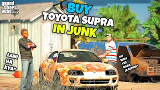 Jimmy Buy OLD Toyota Supra in Junkyard For Race | GTA 5 Pakistan