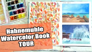 Sketchbook Tour | Hahnemuhle Watercolour Book