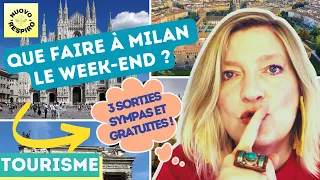 🇮🇹 What to do in Milan at the weekend, three fun and free outings ?😎