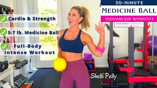 30-Minute MEDICINE BALL WORKOUT | Advanced Level