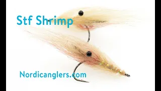 Fly tying "STF shrimp" Saltwater fly (Step-by-step tutorial)