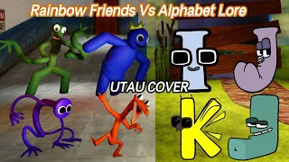 Alphabet Lore IJKL Vs ROBLOX Rainbow Friends Sings Friends To Your End | Rainbow Friends x Alphabet