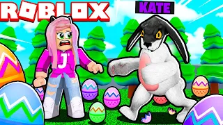 Kate became the EVIL BUNNY for 650 Robux! | Roblox: Easter Story