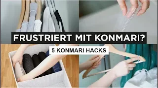 Hier sind 5 hilfreiche Tipps! Kleidung aufbewahren nach KONMARI - HACKS | Das weiße Reh