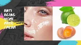 Anti aging mask apply and get glowing face with egg