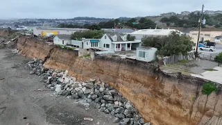 Watch: Pacifica Coastal Erosion Oct 1st 2022