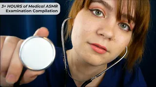3+ HOURS of Auscultation, Inspection, Palpation, & Percussion 🩺 ASMR Soft Spoken Medical Compilation