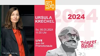 Trierer Rede 2024 mit Ursula Krechel | „Vom Herzasthma des Exils“