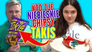 KTO ZJE NIEBIESKIE CHIPSY TAKIS 🌶️ PACZKA Z AMERYKI ❗MISIA I JA