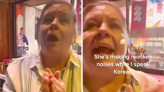 Karen EXPOSED For Disgusting Comment Outside Japanese Restaurant