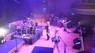 Steel Panther gets fan on stage to play drums! | Ulster Hall Belfast 2020