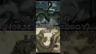 Jormungand (Norse Mythology) vs Leviathan (Bible) | #shorts #fypシ #ragnarok #bible #god