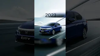 Honda City Evolution (1970~2023 )#shorts