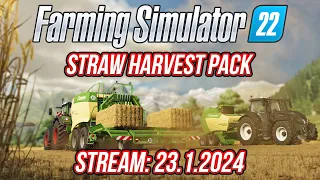 Farming Simulator 22 Straw Harvest Pack | 23.1.2024