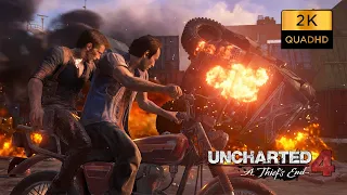 Best Chase in Gaming History Uncharted 4 PC #hindi #samwilson07 #uncharted4 #uncharted4pc
