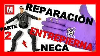 ✅¿Cómo REPARAR la articulación de la "ENTREPIERNA" de una figura de acción NECA? (TUTORIAL)ヅ👍parte 2