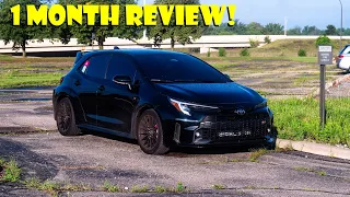 GR Corolla 1 Month Ownership Review!