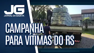 Governo Tarcísio faz campanha para vítimas do Rio Grande do Sul