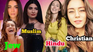 The Famous Turkish Actresses and Which Religion they Follow😱😱