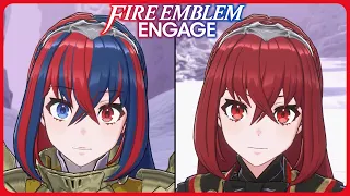 Alear vs past Alear - Fire Emblem Engage