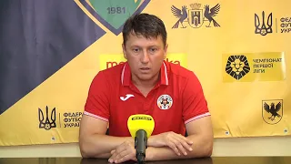 2021/22 Альберт Шахов після матчу "Волині" проти "Прикарпаття"