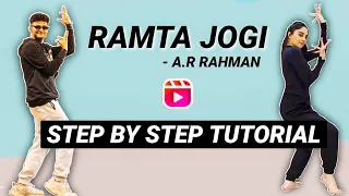 Ramta Jogi *EASY CHOREOGRAPHY TUTORIAL STEP BY STEP EXPLANATION* dc @ImanEsmail