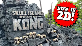 Skull Island: Reign of Kong Removes 3D Glasses and Goes 2D at Universal Islands of Adventure