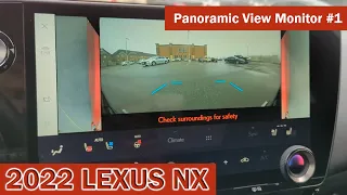 2022-2024 Lexus NX - Panoramic View Monitor #1