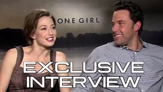 Ben Affleck and Carrie Coon Interview - Gone Girl (2014) David Fincher Movie HD