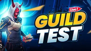 Live Guild test top player added in guild👑👑 #freefire #viral#trending#abhishekpandit90