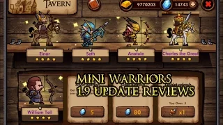 Mini Warriors 1.9 - 5 new heroes plus new features walkthrought