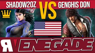 [TEKKEN 7] 👑 Shadow20z (Zafina) vs Genghis D0n (Miguel) FT7 - NA RENEGADE #5