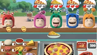 Oddbods games pizza cafe level 1-4