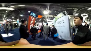 CES Show Floor - 360 Degree Footage from a Ricoh Theta