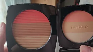 CHANEL Les Beiges Healthy Glow Sunkissed Powder with Comparisons and no Hard Pan!!!