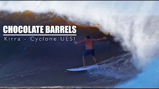 Cyclone Uesi - Chocolate Barrels in Kirra