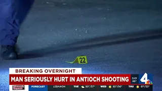 Gunshot victim drives away from Antioch shooting