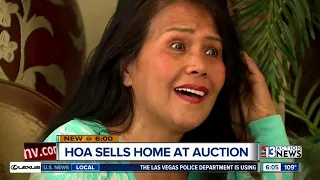 HOA sells home at auction